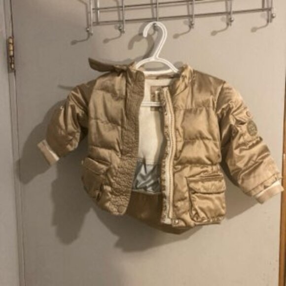 #12 Baby Gap Down Parka Gold, Size Toddler 18-24 Months - Picture 1 of 8